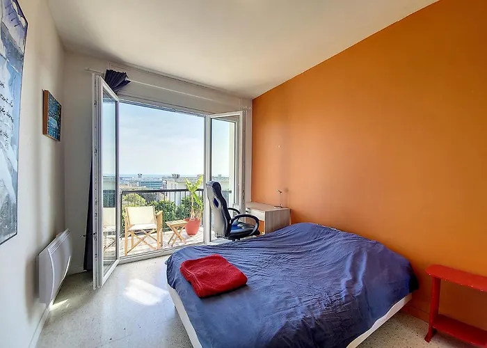 *confort, Vue Et Detente* Apartment Nizza